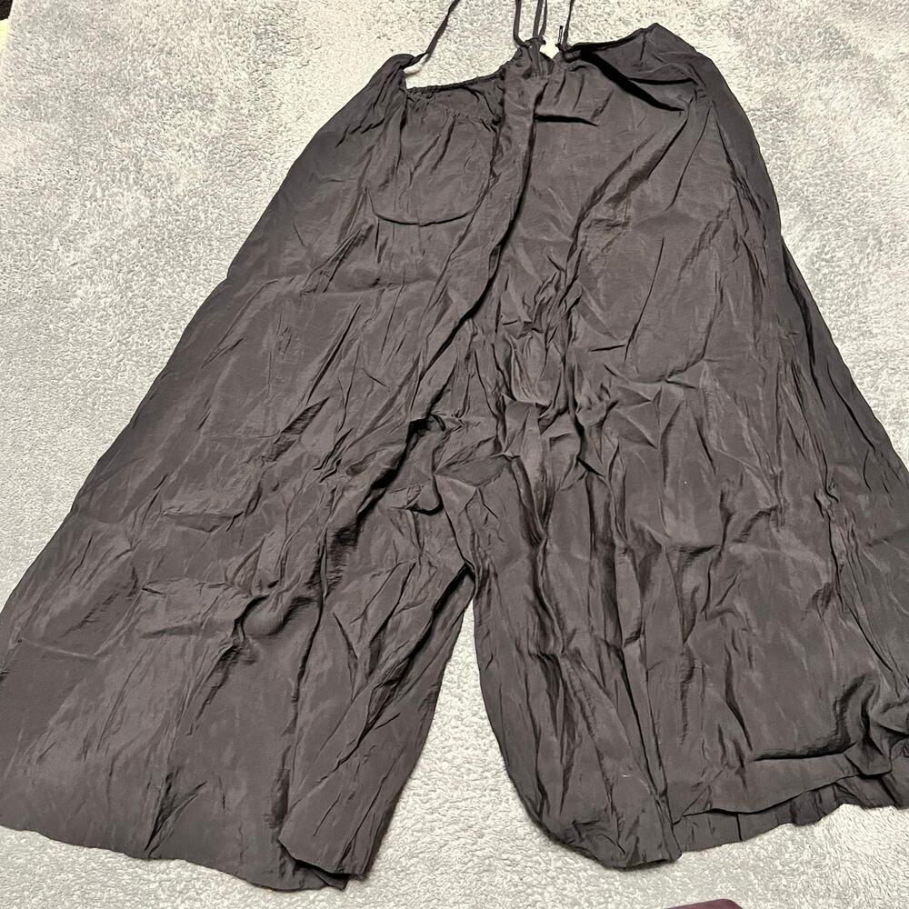 Akemi + Kin Anthropologie Jumpsuit Womens Small Dark Gray Tank Wide Leg